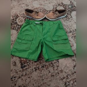 Columbia PFG Green Men's Cargo Shorts NEW CONDITIONNEW WOT